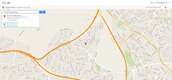 Google Maps Firma Ekleme - Adım 3