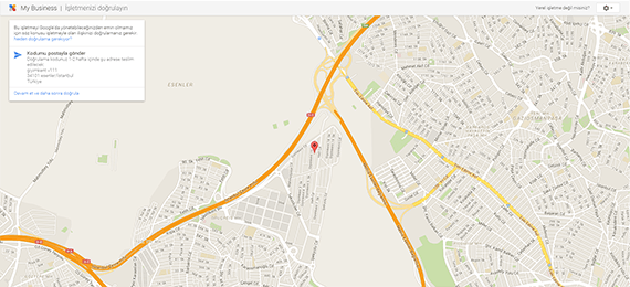 Google Maps Firma Ekleme - Adım 5